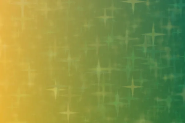 Μουστάρδα Και Πράσινο Φόντο Αστεράκια Διαφορετικής Διαφάνειας — Φωτογραφία Αρχείου