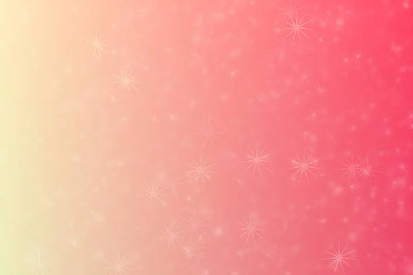 Brzoskwiniowe Kolorowe Tło Bokeh Kształcie Gwiazdy Gradient Różowy Beżowego — Zdjęcie stockowe