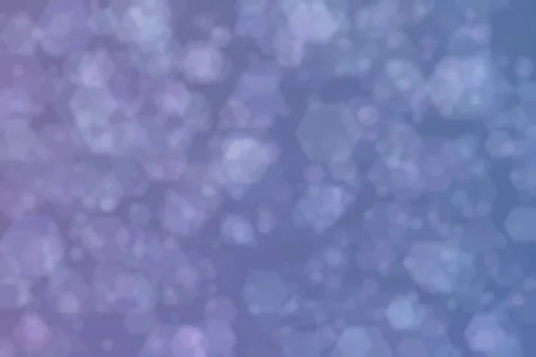 Lavendel Abstracte Gedecentreerde Achtergrond Zeshoekige Bokeh Patroon — Stockfoto