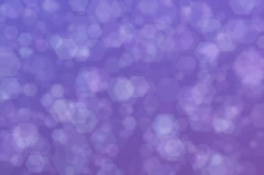 Lavanta soyut çıkarılmış arkaplan, altıgen şekilli bokeh desen.