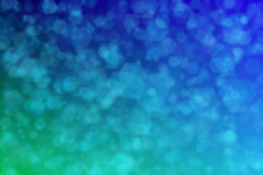 Güzel bir armonik arka plan. Koyu maviden açık maviye ve altıgen şekilli beneklere geçiş.