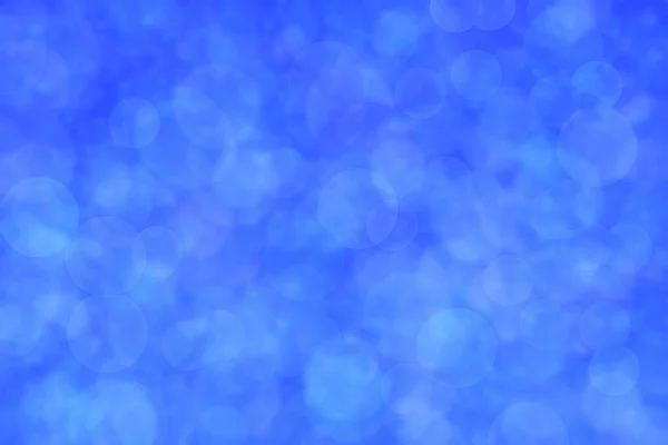 Azul Abstrato Desfocado Fundo Círculo Forma Bokeh Padrão — Fotografia de Stock