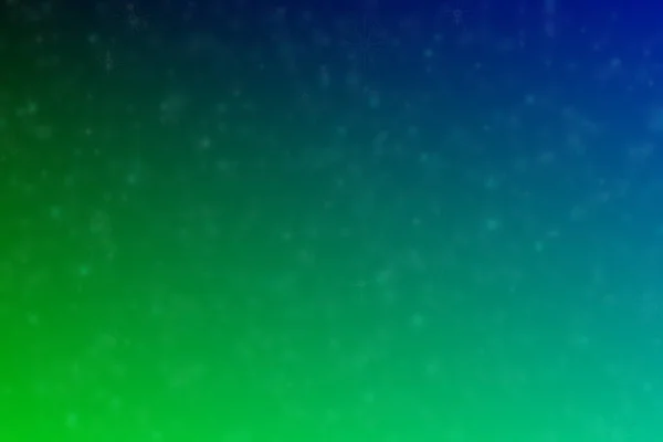 Gradiente Harmônico Com Transições Cores Verde Azul Bokeh Forma Estrela — Fotografia de Stock