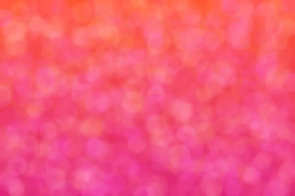 Tło Pięknymi Pomarańczowymi Różowymi Kolorami Ich Mieszanką Okrągłym Wzorem Bokeh — Zdjęcie stockowe