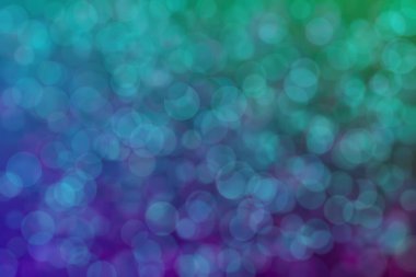 Bokeh ile soyut bir arkaplan. Yumuşak ışık odaklı noktalar.