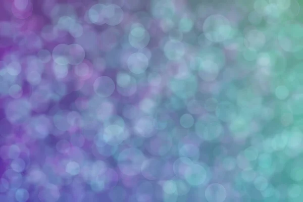 Roxo Verde Abstrato Desfocado Fundo Círculo Forma Bokeh Padrão — Fotografia de Stock