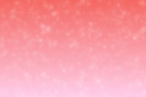 Ροζ Και Πορτοκαλί Αφηρημένη Defocused Φόντο Αστέρι Σχήμα Bokeh Μοτίβο — Φωτογραφία Αρχείου