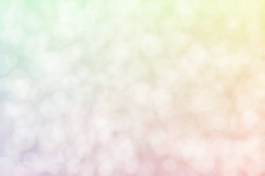 Açık pembe ve deniz köpüğü yeşil soyut arkaplan ve bokeh.