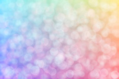 Çok renkli gradyan soyut arkaplan. Pembe, mavi ve karışımında Bokeh ışıkları 