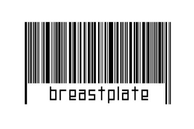 Dijitalleştirme kavramı. Altında yazı olan siyah yatay çizgilerin barkodu.