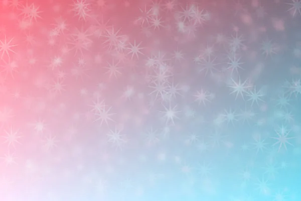 Pink Blue Abstract Defocused Background Star Shape Bokeh Spots — Stock Photo, Image