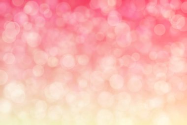 Pembe ve bej soyut çözünmüş arkaplan, daire şeklinde bokeh desen.