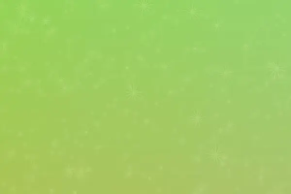 緑の抽象的背景星形ボケパターン — ストック写真