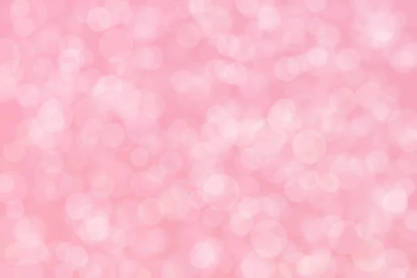 Roze Abstracte Onscherpe Achtergrond Cirkel Vorm Bokeh Patroon — Stockfoto