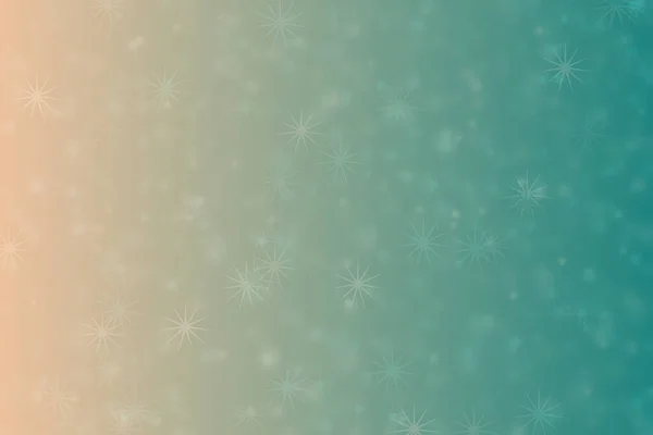 Загар Бирюзовый Абстрактный Разряженный Фон Звёздной Формой Боке — стоковое фото