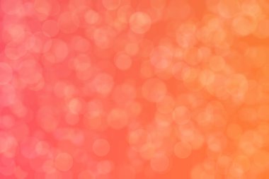 Çember şekilli bokeh benekli domates soyutlanmış arkaplan