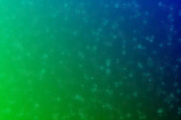 Nane Yeşili Koyu Yeşil Soyut Çözünmüş Arkaplan Yıldız Şekli Bokeh — Stok fotoğraf