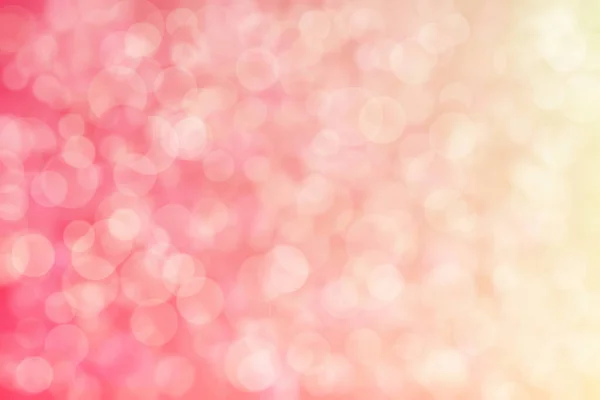 Roze Beige Abstracte Onscherpe Achtergrond Cirkelvorm Bokeh Patroon — Stockfoto