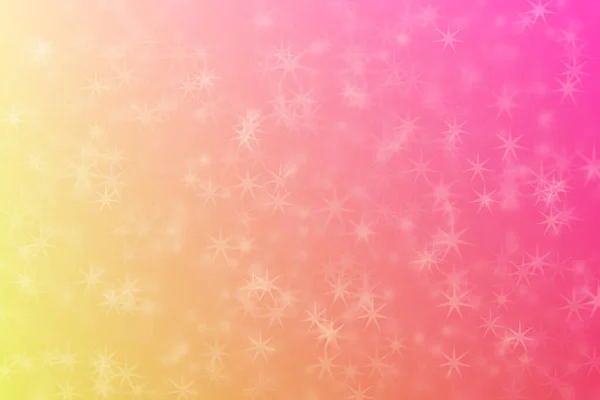 Fondo Color Melocotón Con Forma Estrella Bokeh Gradiente Rosa Beige — Foto de Stock