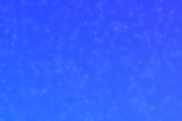 Fondo Abstracto Azul Con Forma Estrella Bokeh —  Fotos de Stock