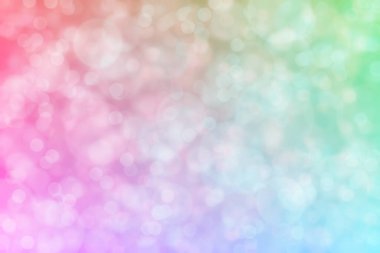 Çok renkli gradyan soyut arkaplan. Pembe, mavi ve karışımında Bokeh ışıkları 