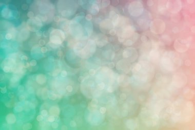 Bokeh ile soyut bir arkaplan. Yumuşak ışık odaklı noktalar.