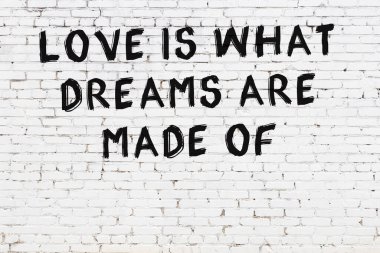 Üzerinde mantıklı alıntıların yazılı olduğu siyah boyanmış beyaz tuğla duvar.