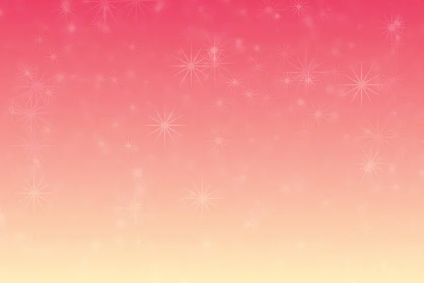 Pink Beige Abstract Defocused Background Star Shape Bokeh Spots — Stock Photo, Image