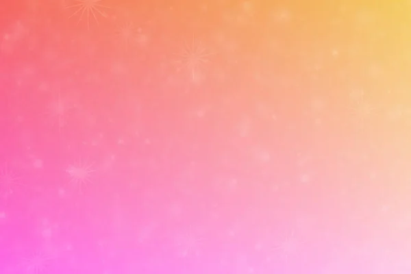 Pink Orange Abstract Defocused Background Star Shape Bokeh Spots — Stock Photo, Image