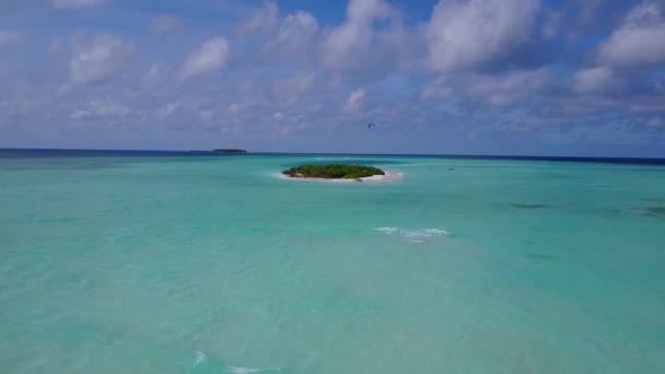 Fundo Marinho Visto Cima Viagem Verão Tailândia — Vídeo de Stock