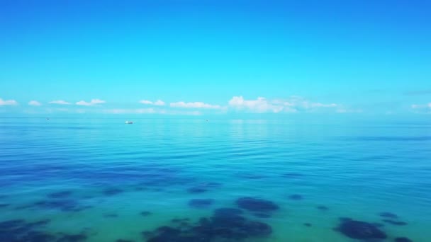 Сценический Морской Пейзаж Путешествие Гавайи Сша — стоковое видео