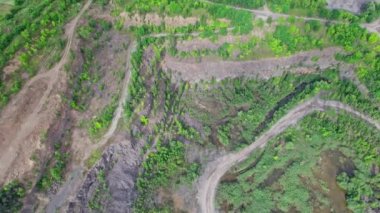 Açık maden ocağı kömür madenciliği, çöpçülük, maden çıkarma endüstrisi