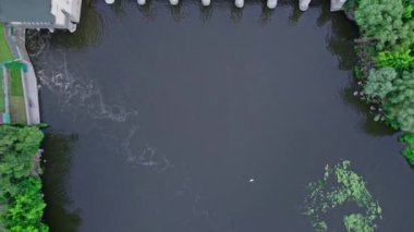 Orta Avrupa 'da küçük hidroelektrik santrali