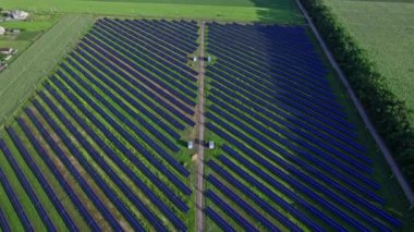 Güneş çiftliği. Güneş enerjisi üretimi. İklim değişikliğiyle mücadele. Teknoloji gelişimi.