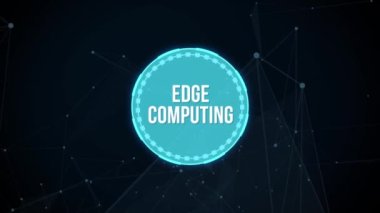 İnternet, iş, teknoloji ve ağ konsepti. Modern bilişim teknolojisini sanal ekrana yansıt. Sanal düğme.