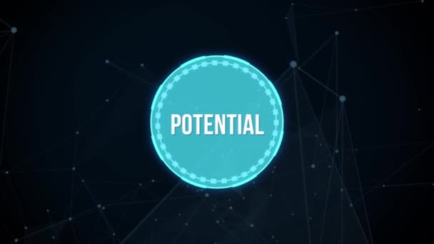 Internet Business Technology Network Concept Coach Motivate Personal Development Personal — Stock Video