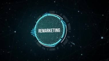 İnternet, iş, teknoloji ve ağ konsepti. İş, teknoloji, internet ve şebeke kavramı. Sanal düğme.