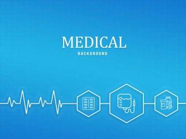 İnternet, iş, teknoloji ve ağ konsepti. Sağlık, tıp ve kardiyoloji konsepti. EKG çizgisi olan kalp. Tıbbi bakımın sembolü. 3d illüstrasyon.
