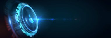 İş, Teknoloji, İnternet ve ağ konsepti. İnsan Kaynakları İK yönetimi personel alımı kafa arama konsepti 3D illüstrasyon