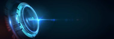 Küresel kablosuz internet teknolojisi kavramı. 3d illüstrasyon