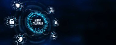 İnternet, iş, teknoloji ve ağ konsepti. Siber güvenlik veri koruması iş teknolojisi gizlilik kavramı. 3d illüstrasyon