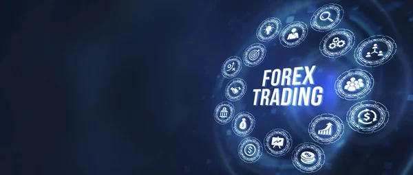 인터넷 그리고 네트워크 Forex Trading 새로운 — 스톡 사진