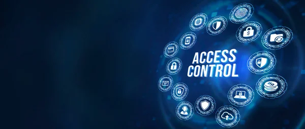 Internet Företag Teknik Och Nätverkskoncept Säkerhet Dataskydd Affärsteknik Integritet Koncept — Stockfoto