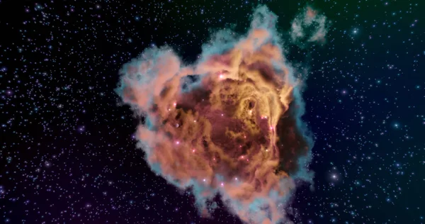 Redare Tapet Spațial Fundal Universul Stele Constelații Galaxii Nebuloase Nori — Fotografie, imagine de stoc