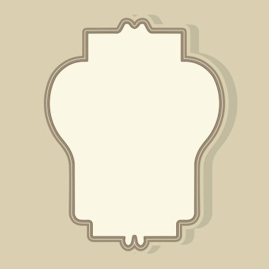Başlık ve başlıklar oluşturmak için vektör dekoratif izole kabartma (pankart)