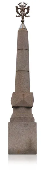 Granite Monument Дизайн Елементів Відсіканням Шляху — стокове фото