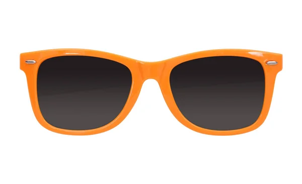 Solglasögon Isolerade Vit Bakgrund För Att Applicera Ett Porträtt Designelement — Stockfoto