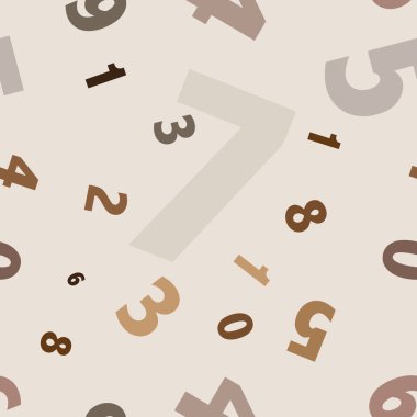 Renkli okul için vektörsüz desen