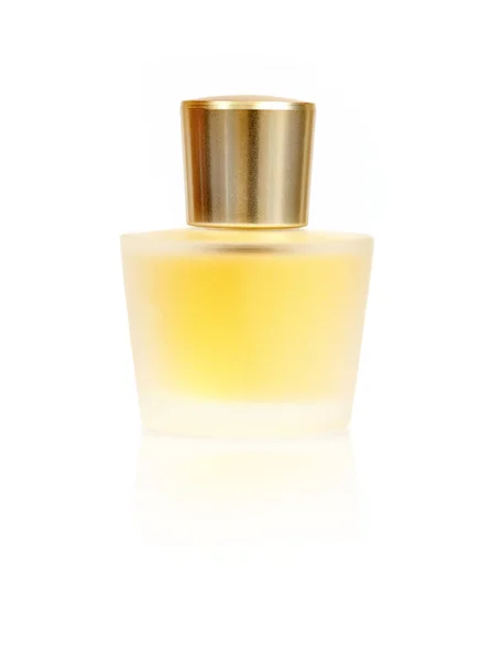 Diseño Frasco Perfume Aislado Sobre Fondo Blanco — Foto de Stock
