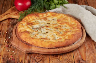 Traditional meat pie, Caucasus, Ossetian pie